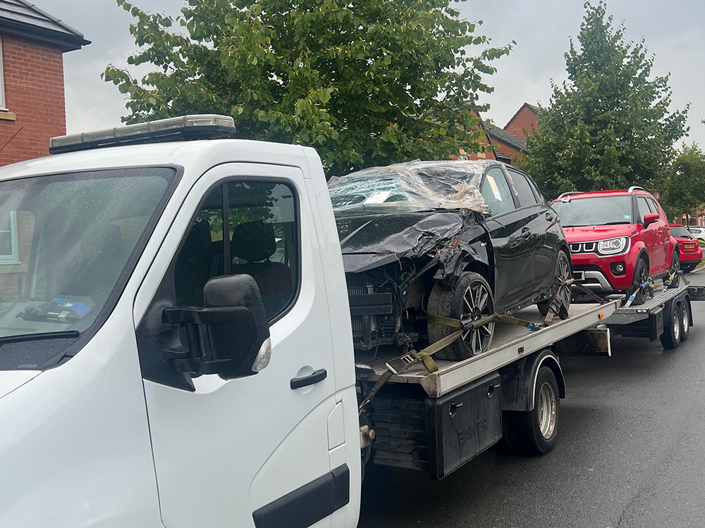 Salvage Auction Vehicle Transport